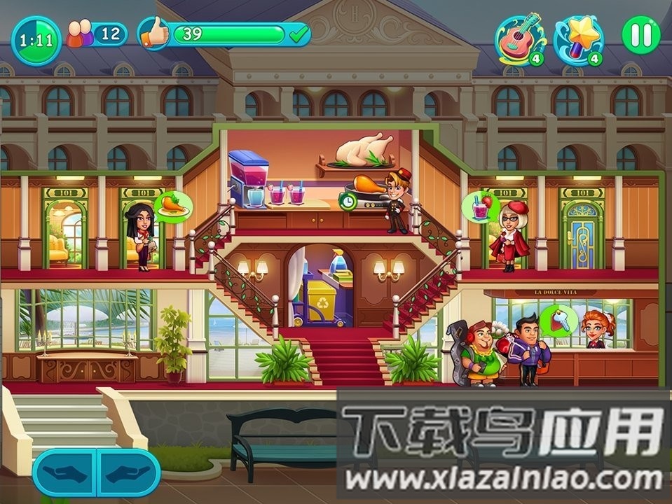 门特曼疯狂酒店手游最新版截图3