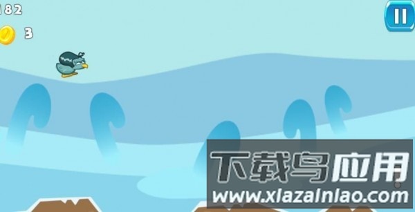 飞不起来的鸟游戏(Kiwi Runner)最新版截图1