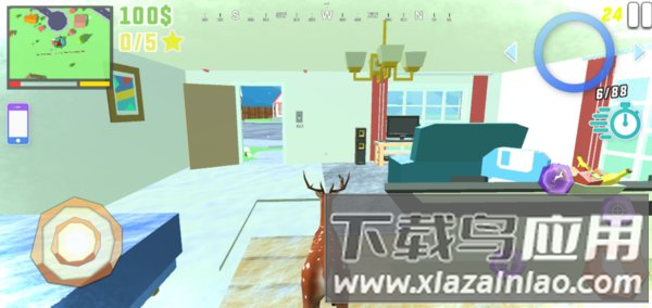 非常普通的鹿中文版游戏(DEEEER Simulator)截图