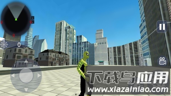 飞行蜘蛛绳英雄手游最新版截图1