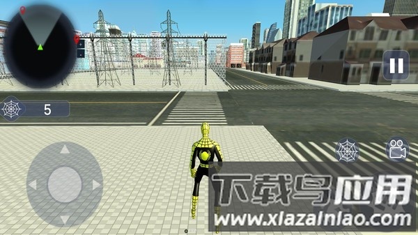 飞行蜘蛛绳英雄手游最新版截图3