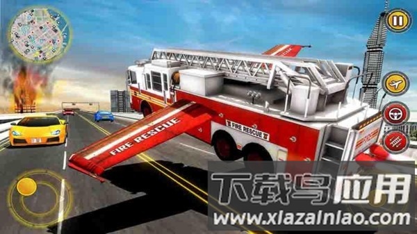 飞行消防员卡车手游截图