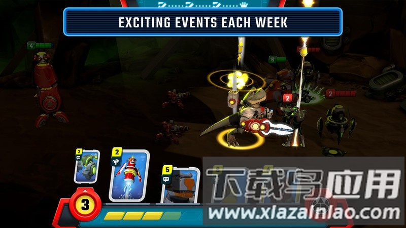 超级恐龙怒尾狂战手游最新版截图1