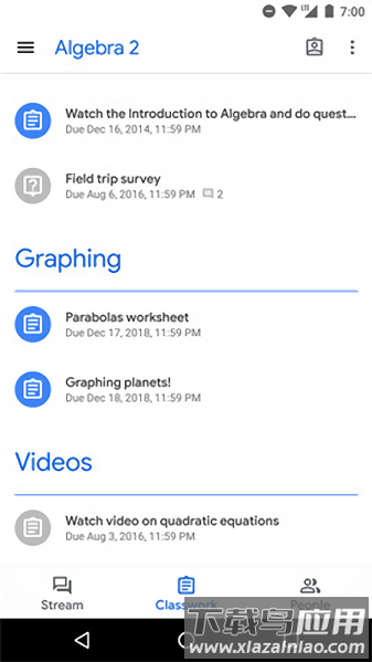 谷歌教室app(Classroom)截图2