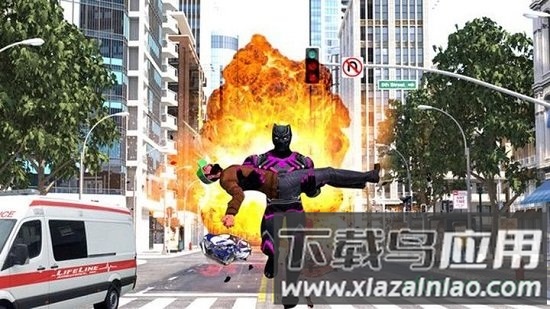 黑豹游戏手机版(Panther Superhero)最新版截图1
