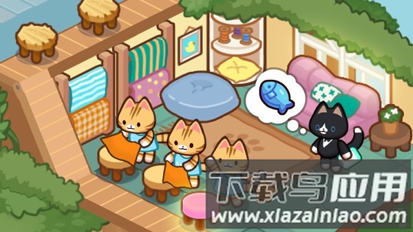 闲置猫咪小镇游戏截图