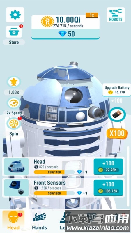 闲置机器人游戏截图