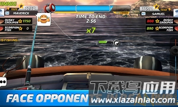 钓鱼冲突游戏(Fishing Clash)截图1