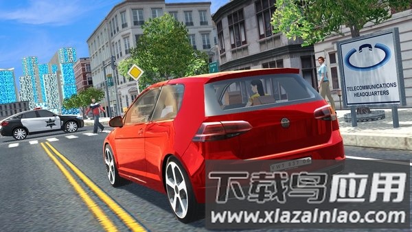 高尔夫汽车模拟游戏(Car Simulator Golf)截图