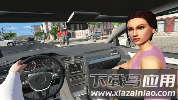 高尔夫汽车模拟游戏(Car Simulator Golf)截图