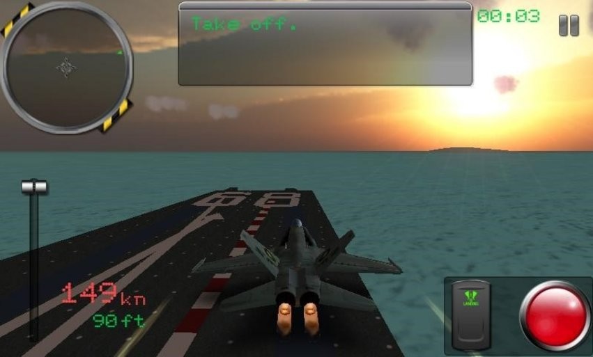 F18模拟起降中文版(F18 Carrier Landing)最新版截图2