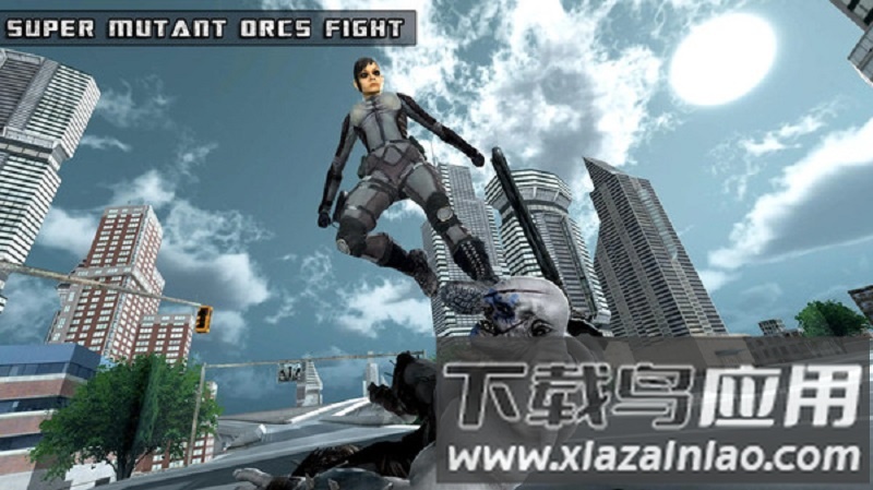 飞行女孩绳索英雄游戏截图3