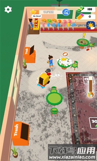 餐馆清理游戏截图