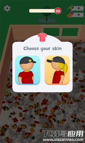 餐馆清理游戏截图