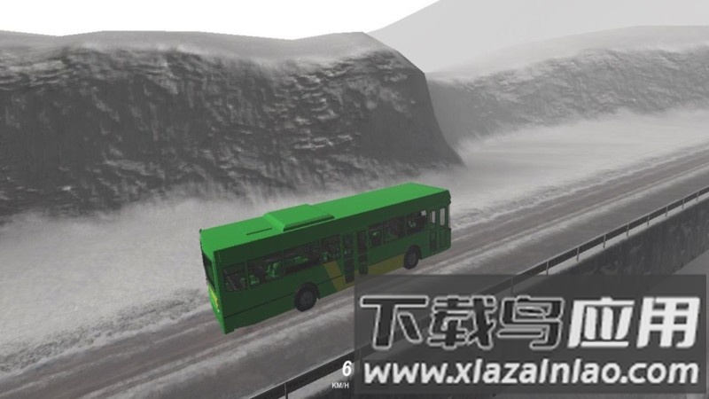 雪地巴士驾驶游戏最新版截图1