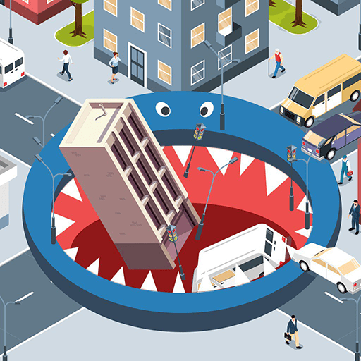 黑洞大作战内置菜单版(Hole.io)