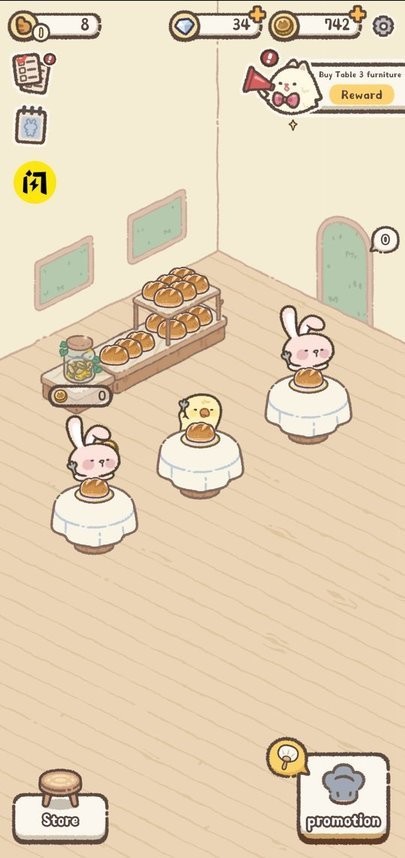 喵喵面包店最新版(Meow Bakery)截图