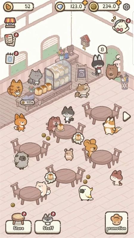 喵咪面包店原版截图