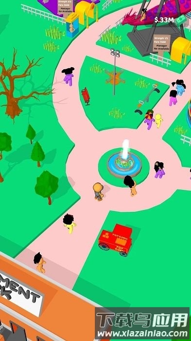 闲置主题公园游戏最新版截图3