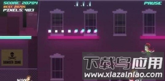 顶楼跑酷游戏截图2