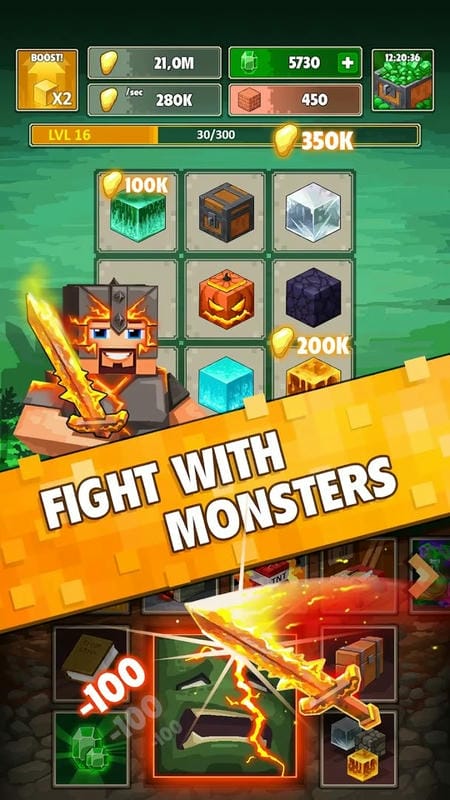 我的点击世界无广告版(MineTap 3D)最新版截图1