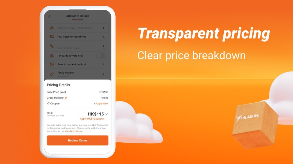 Lalamove(货拉拉国际版)最新版截图2