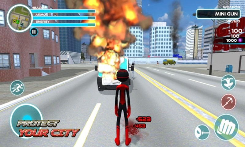 蜘蛛火柴人手游最新版截图1