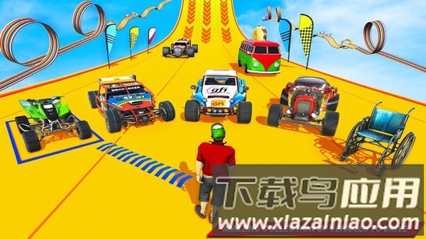 超级汽车跳跃特技汉化版截图3
