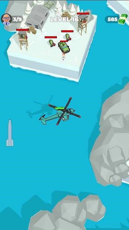 直升机攻击之无限金币最新版(Helicopter)最新版截图1