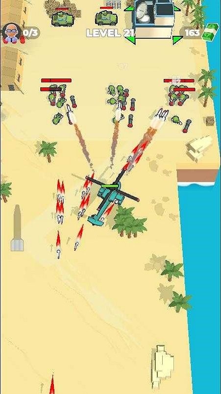 直升机攻击之无限金币最新版(Helicopter)最新版截图3