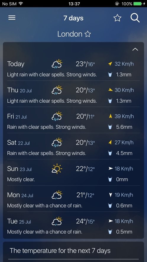 Freemeteo官方版最新版截图1