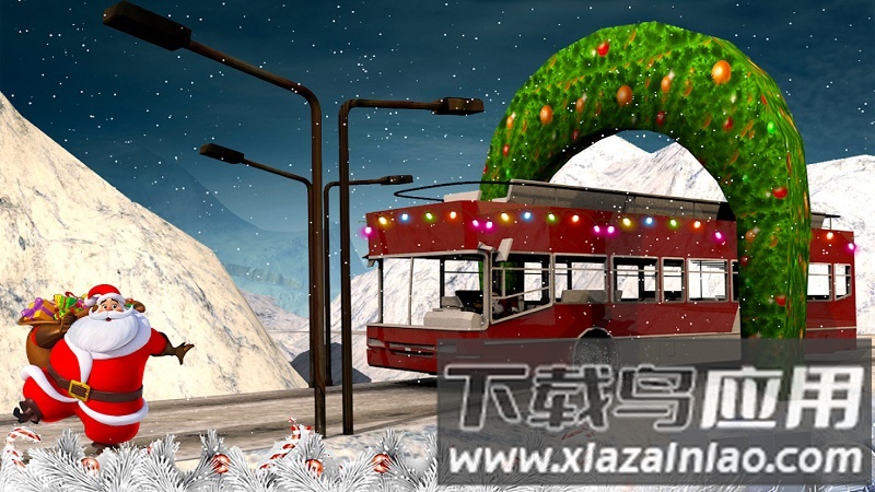 诞节雪地巴士模拟器中文版最新版截图1