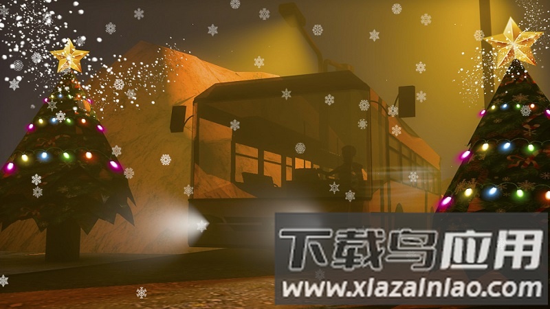诞节雪地巴士模拟器中文版最新版截图2