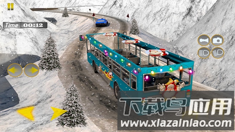 诞节雪地巴士模拟器中文版最新版截图3