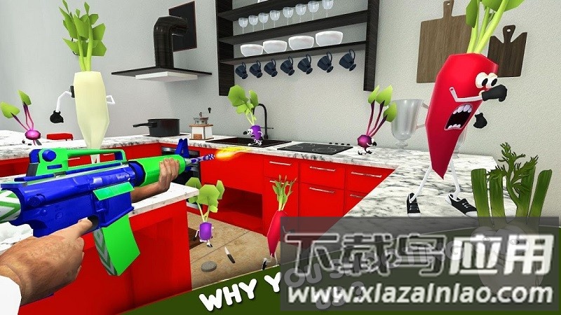 香肠蔬菜射击游戏最新版截图3