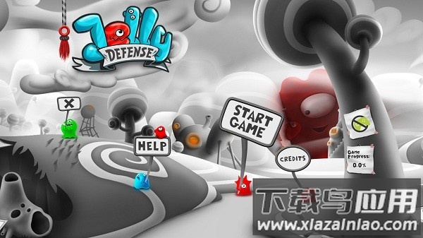 jelly defense游戏截图