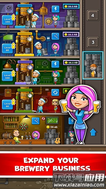 闲置酒吧大亨游戏截图