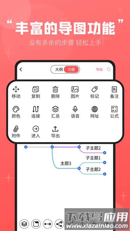 轻松思维导图手机版截图3