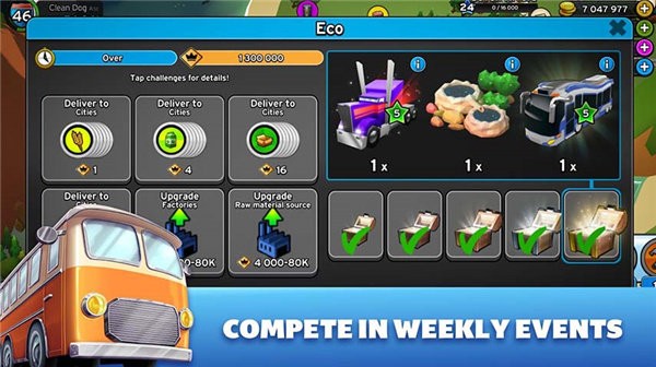 运输帝国建造者(Transit King Tycoon)截图