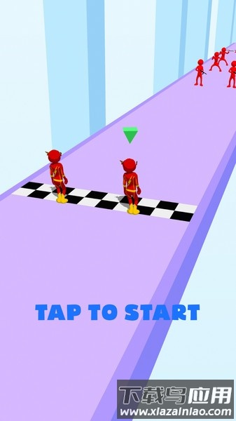 超级英雄赛跑游戏截图