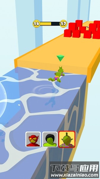 超级英雄赛跑游戏截图