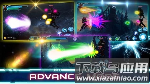 龙影斗士超级英雄战斗传奇游戏(Dragon Battle)最新版截图1