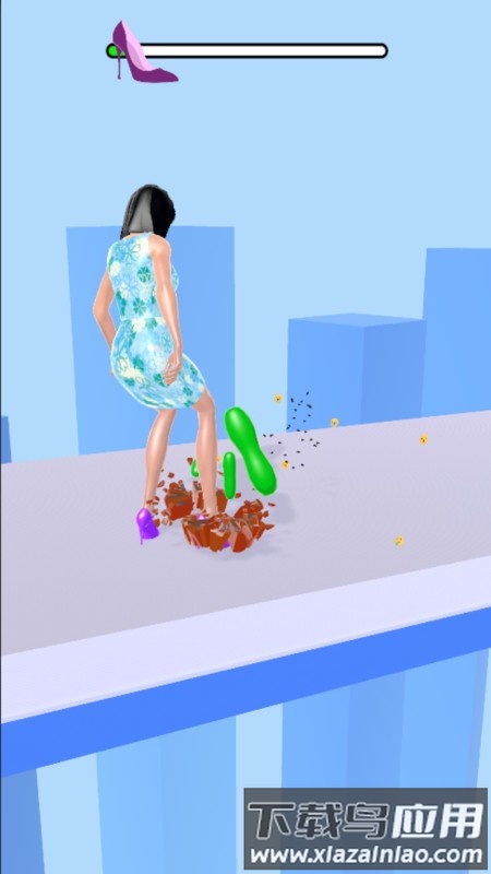 高跟踩个粉碎游戏最新版截图3