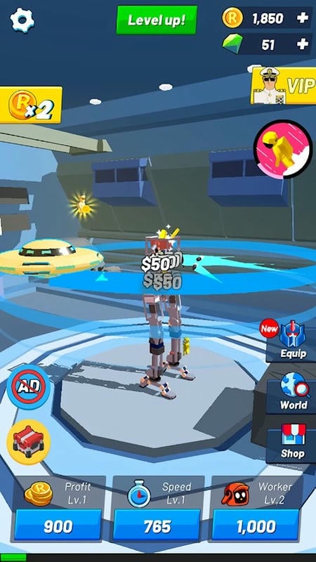 放置机器人大亨无限金钻石版(Idle Robot Inc)截图