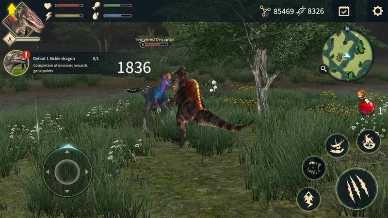 恐龙战斗模拟器内置作弊菜单(Dino Sandbox Dinosaur)最新版截图2