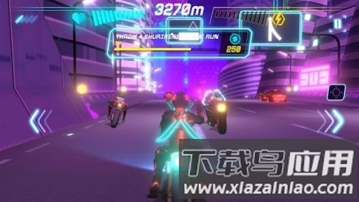 霓虹车手手机版(Neon Riders)截图3
