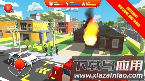 逼真的城市消防员汉化版截图3