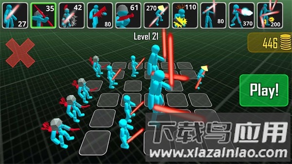 霓虹火柴人战斗模拟器手游最新版截图1