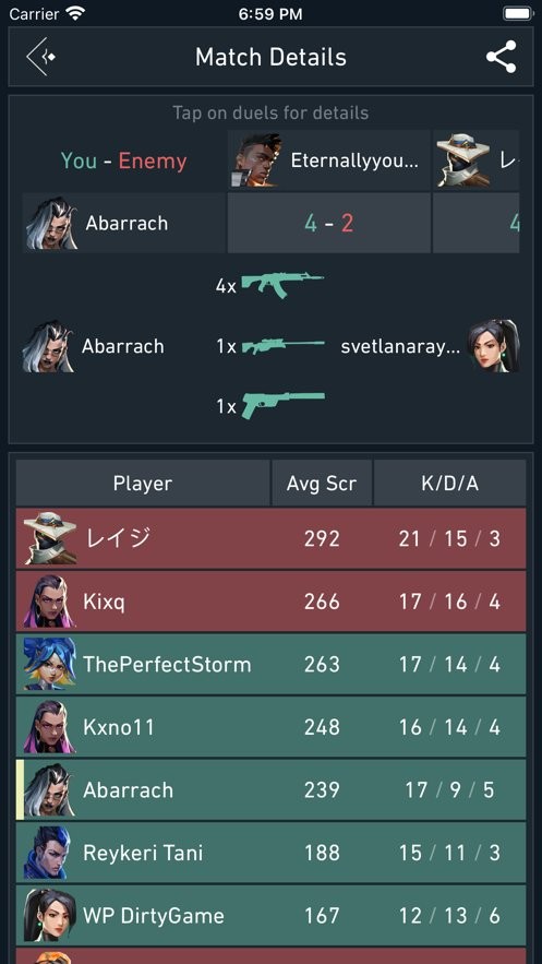 spike stats手机版截图3