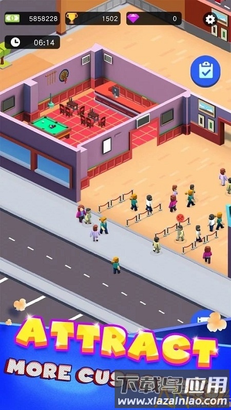 闲置电影大亨游戏(Idle Cinema Tycoon)截图1
